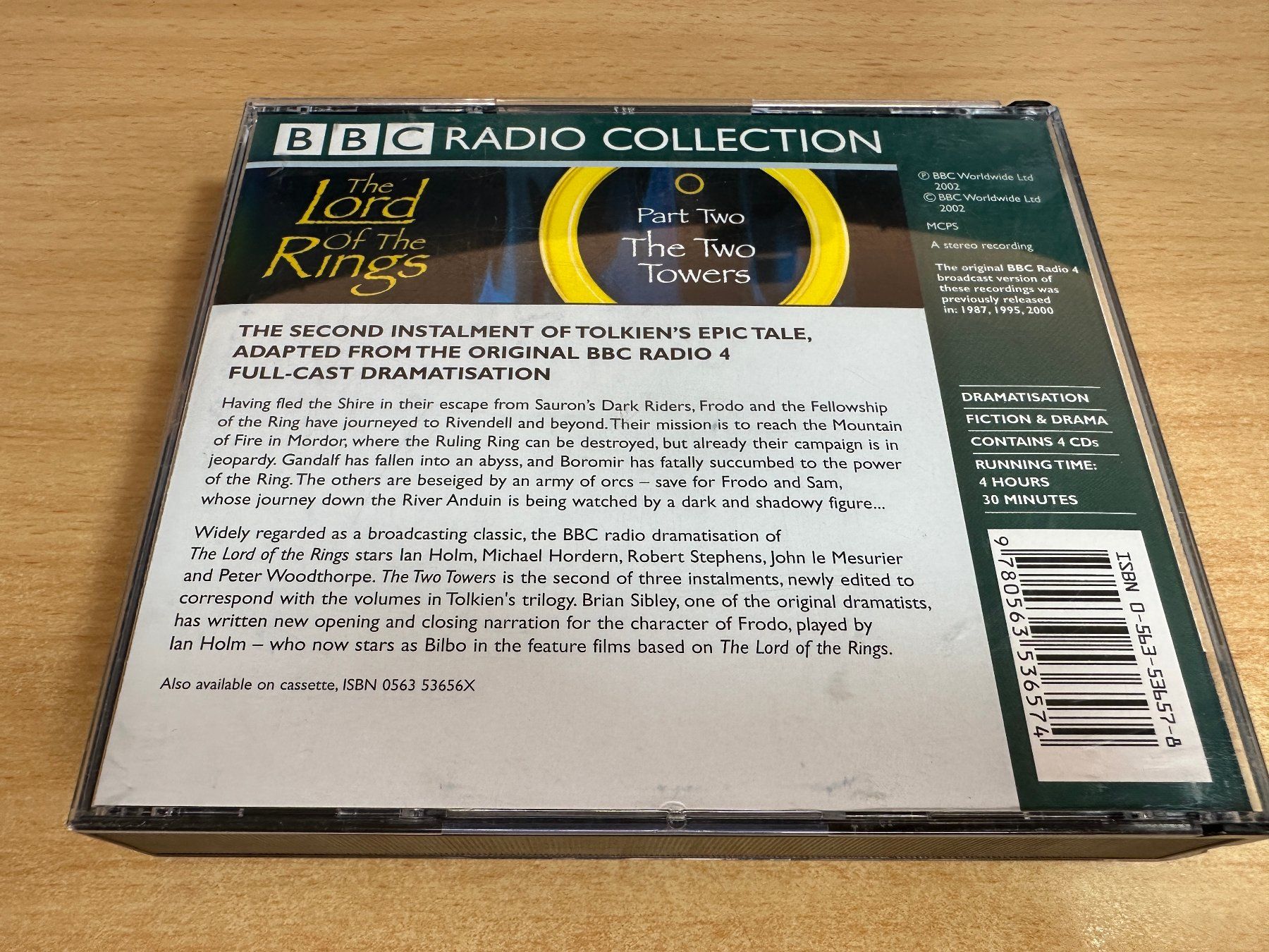 J. R. R. Tolkien - Lord of the Rings - Two Towers - 4 CD (Gebraucht) in ...