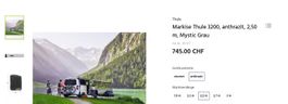 Markise Thule 3200 2,5m anthrazit neu