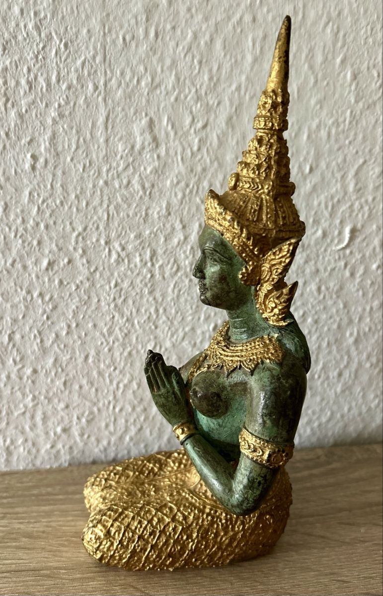Skulpturen & Statuen: Tephanom Paar aus vergoldeter Bronze – Neu (gemäss Beschreibung) aus Luzern von Bolle2012 3