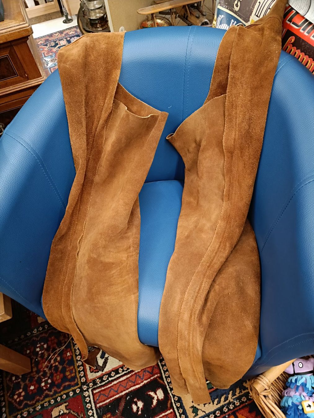 Hosen: Wildleder Chaps Horseline RM – Gebraucht aus Reiden von Zofi-Brocki 1