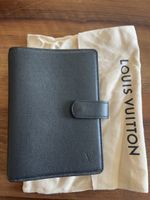 Louis Vuitton Agenda Leder Schwarz