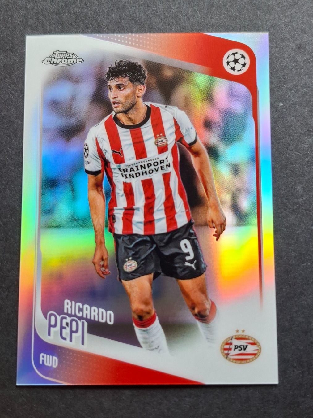 Topps Carte collezionabili: Ricardo Pepi PSV USA Refractor Topps Chrome 25-26 – Usato da Olten venduto da cweb