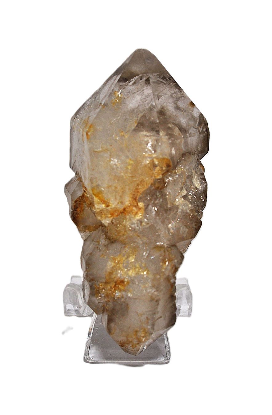 Minéraux & Lithothérapie: Heller Rauchquarz aus Namibia – Neuf (Voir description) à Grabs par Fadenquarz