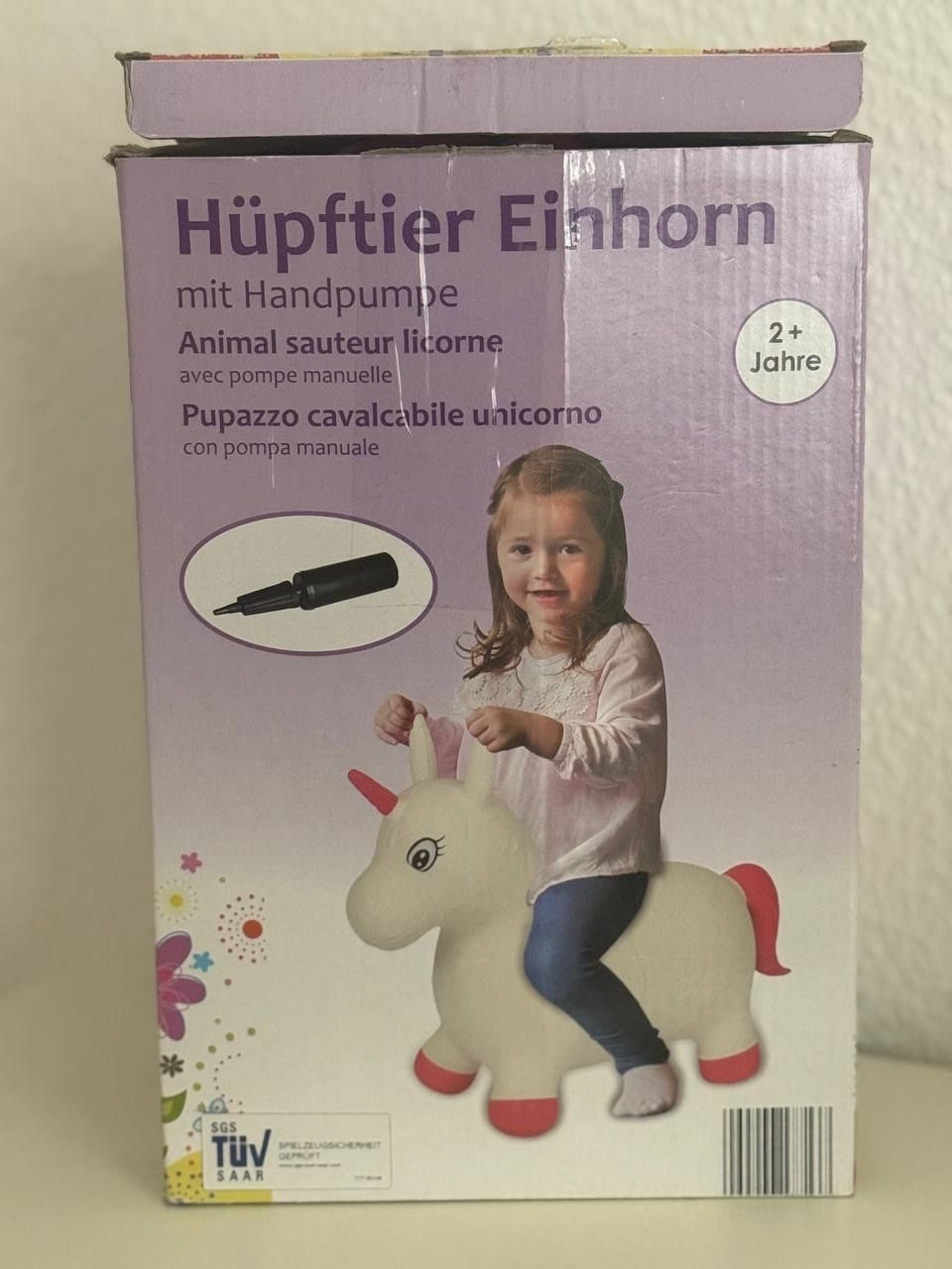 Spielzeuge: Hüpftier Einhorn – Gebraucht aus Zuchwil von aym_5ldq