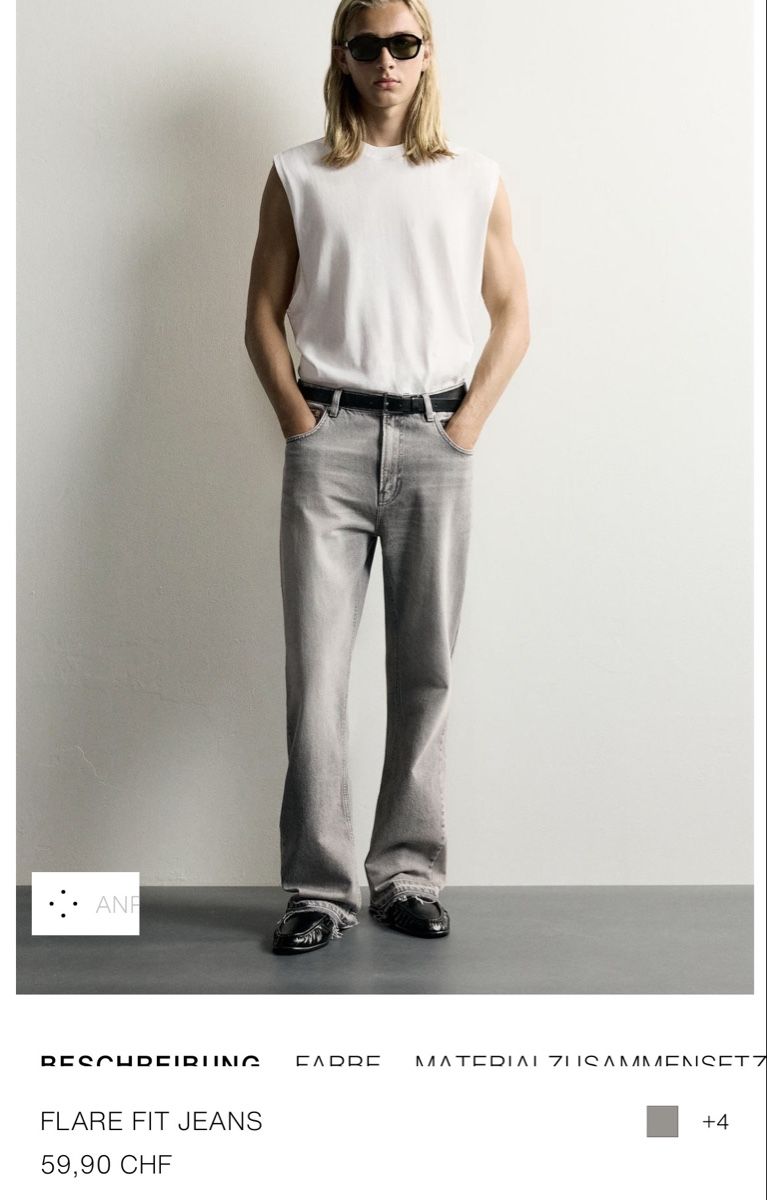 Zara Jeans: ZARA Flared Jeans, Gr. 36 – Usato da Küsnacht ZH venduto da madrilena77 3