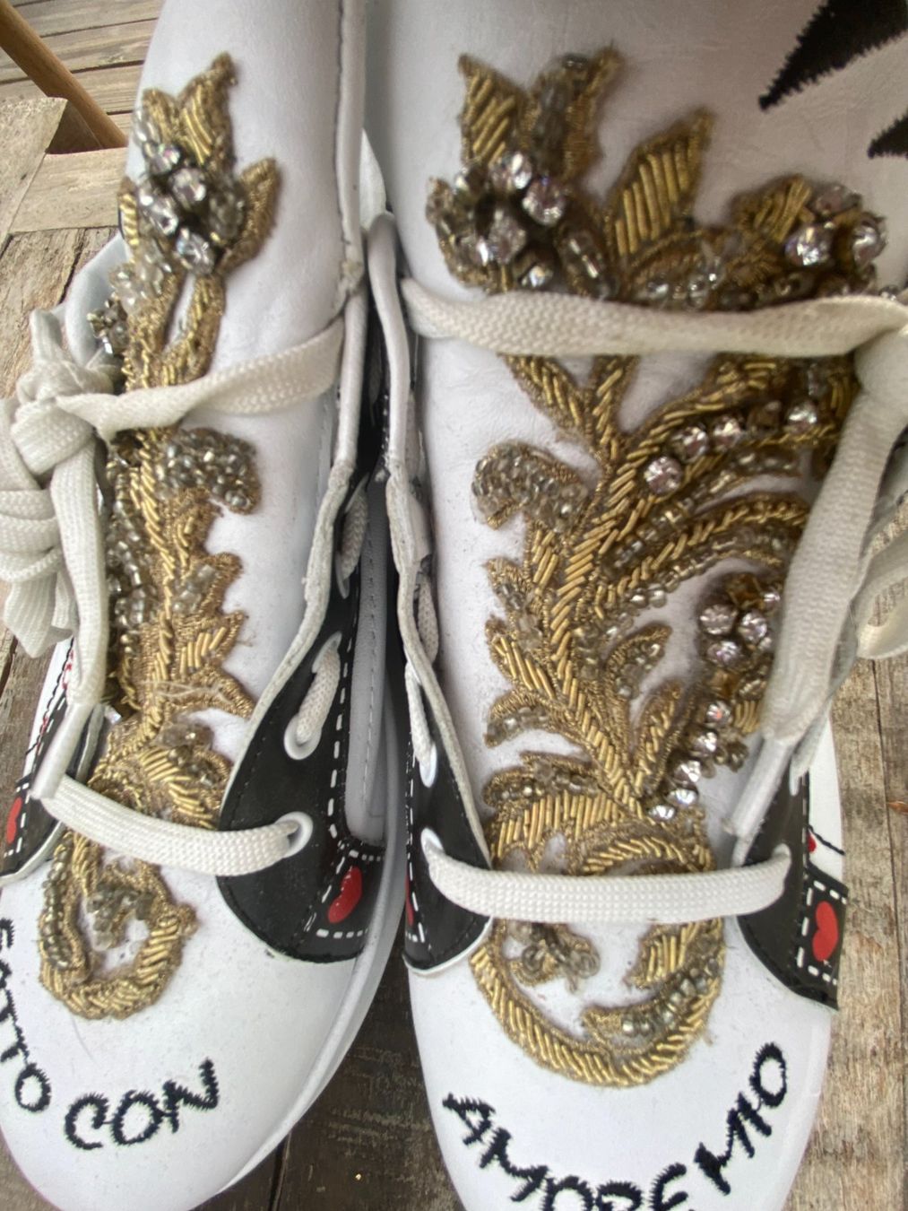 Scarpe da donna: extravagante Sneaker,  Gr. 39 – Usato da Stetten SH venduto da bijoux18 5