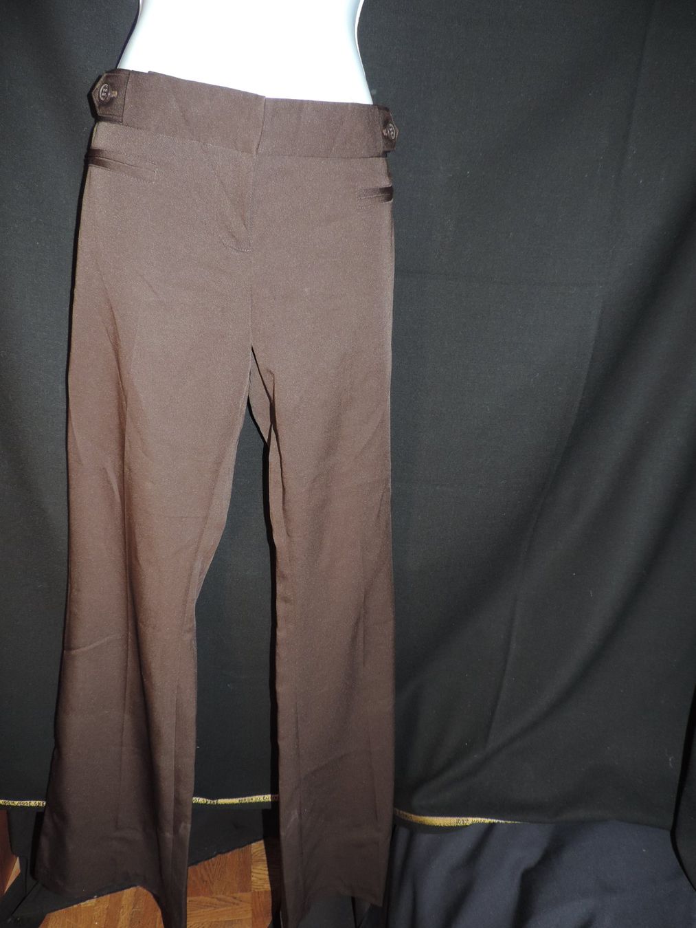 Pantaloni: pantalon droit brun – Usato da Genève venduto da Axelle333 5