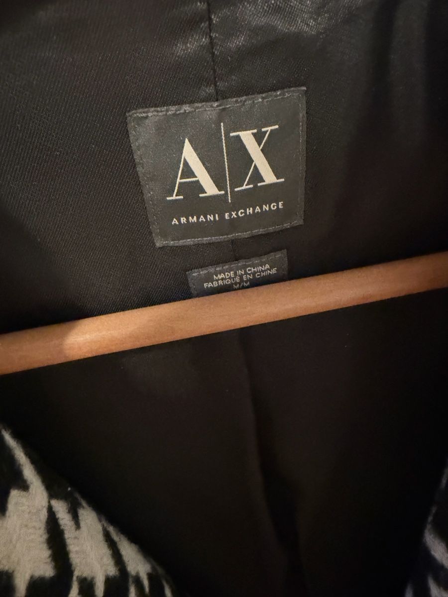Armani Vestes: Armani Exchange Jacket black and white  – D'occasion à Zürich par maricampos 2