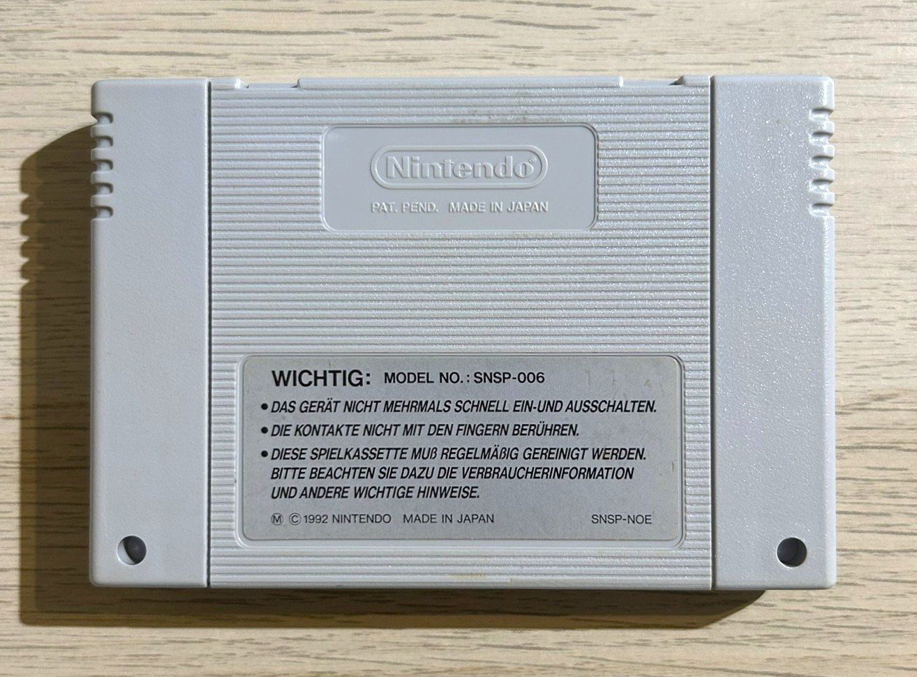 Nintendo Spiele: James Bond Jr. SNES – Gebraucht aus St. Gallen von Alpine.Arcade 1