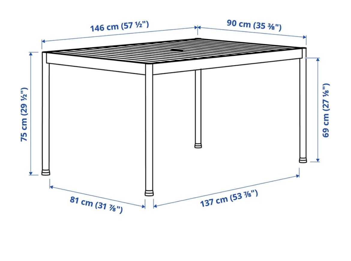 Ikea Tische: Gartentisch IKEA – Gebraucht aus Kaiseraugst von ali_wkh8 4