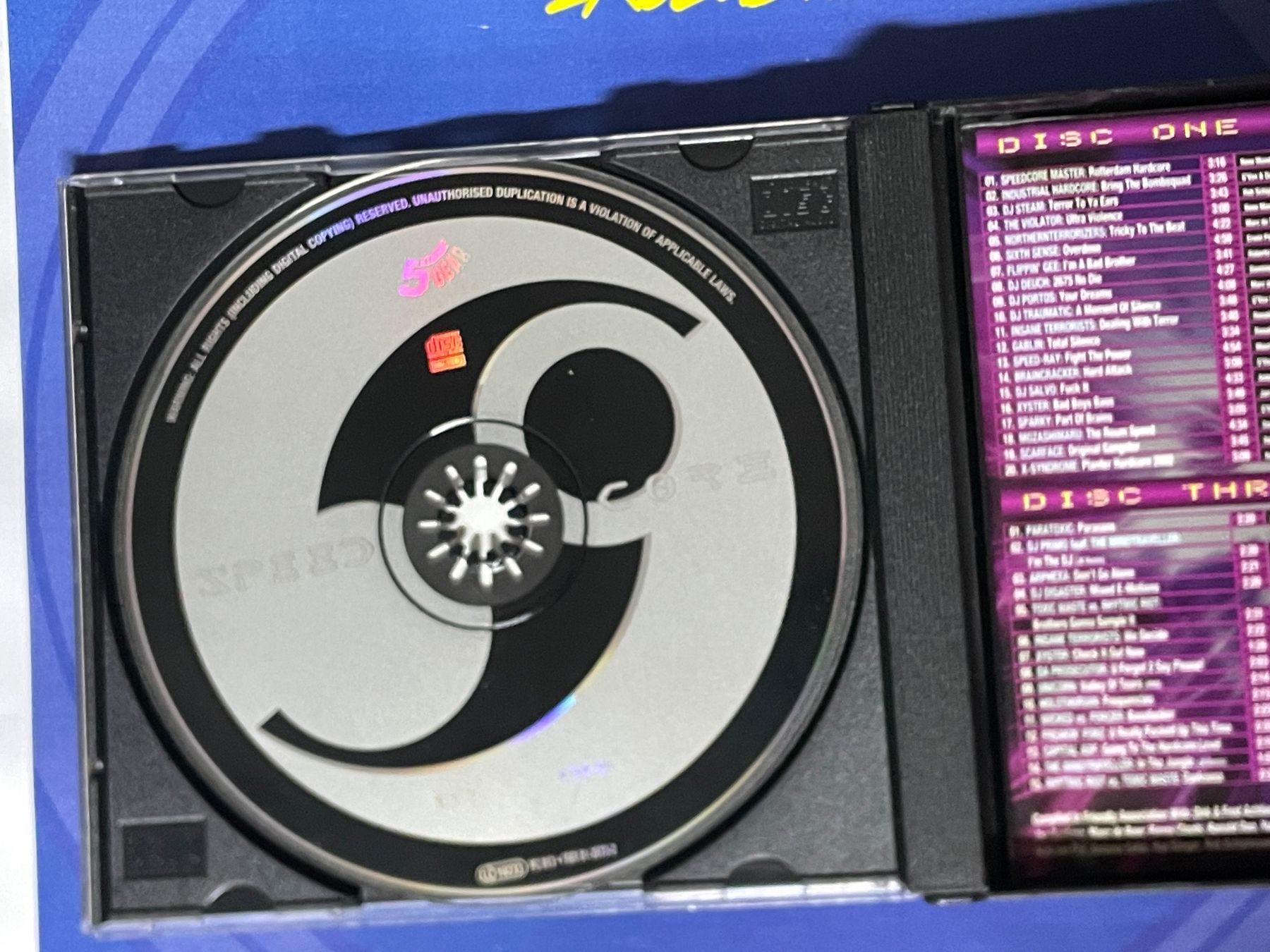 CD: Speedcore (3x)  Hardcore – Usato da Muri b. Bern venduto da AdidasCollector 5