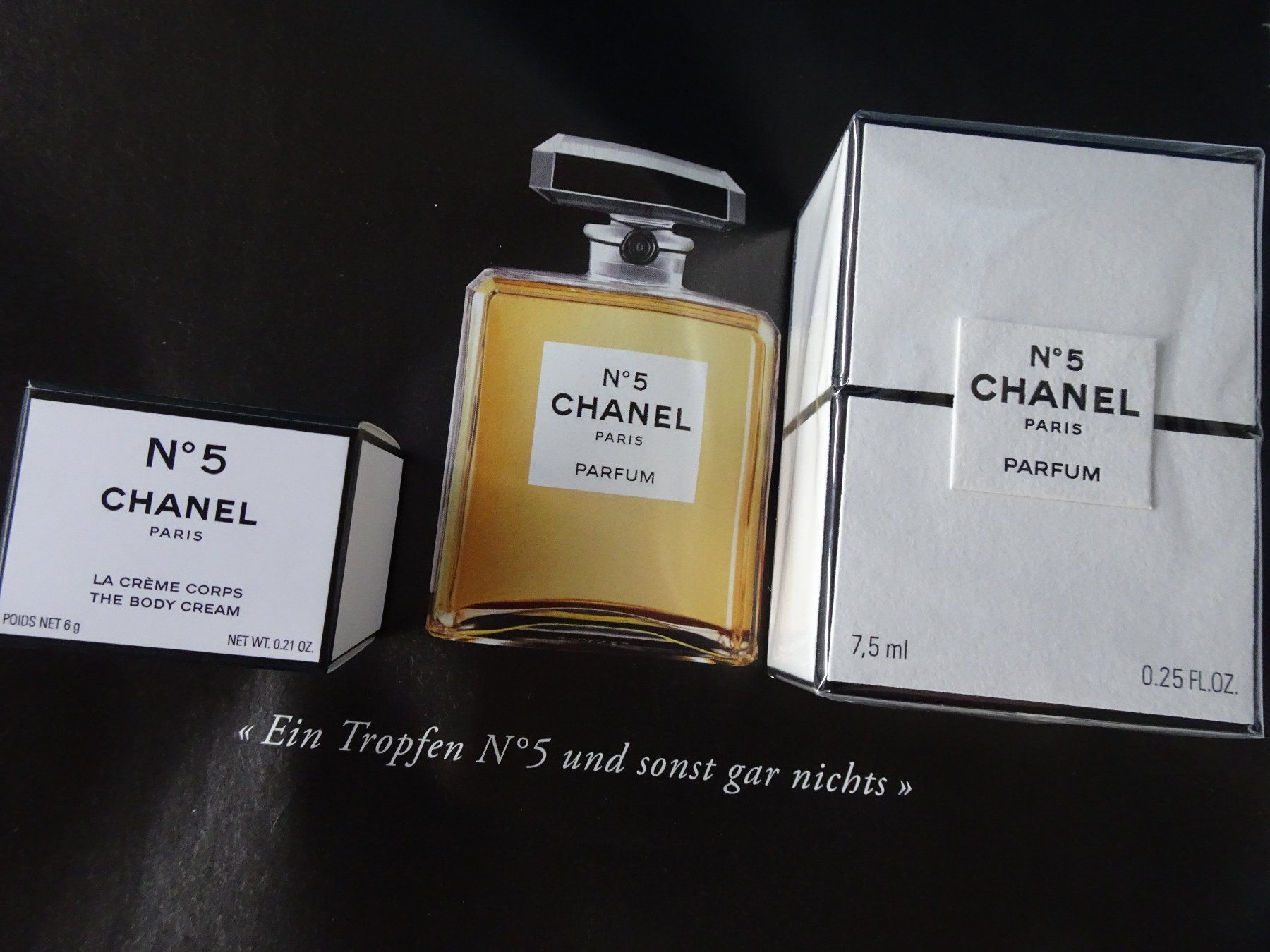 Chanel Flaconi: RARE ORIGINAL CHANEL No5 PARFUM EXTRAIT 7.5ml NEVER OPENED – Nuovo e nell'imballaggio originale da Oberwil b. Zug venduto da JICKY-1889