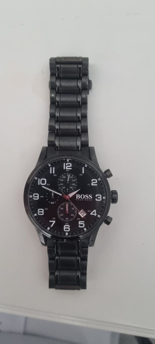 Hugo Boss Orologi: Chronograph Edelstahl 3-Zeiger Quarzuhr – Usato da Moosseedorf venduto da dfe_s5hz 2