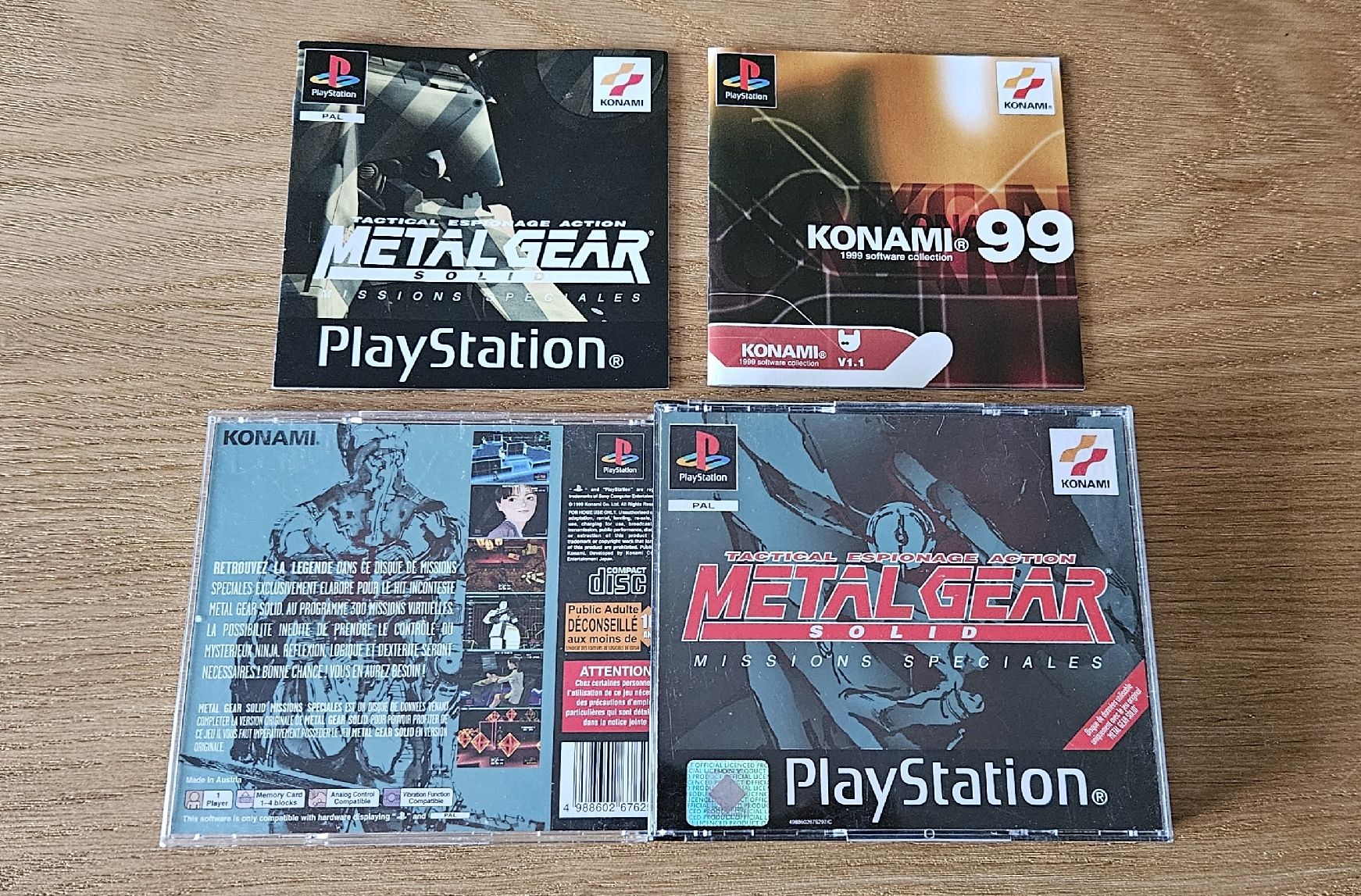 Sony Jeux: Metal Gear Solid - Missions Speciales - Ps1 - FR – D'occasion à Delémont par Max-VideoGames
