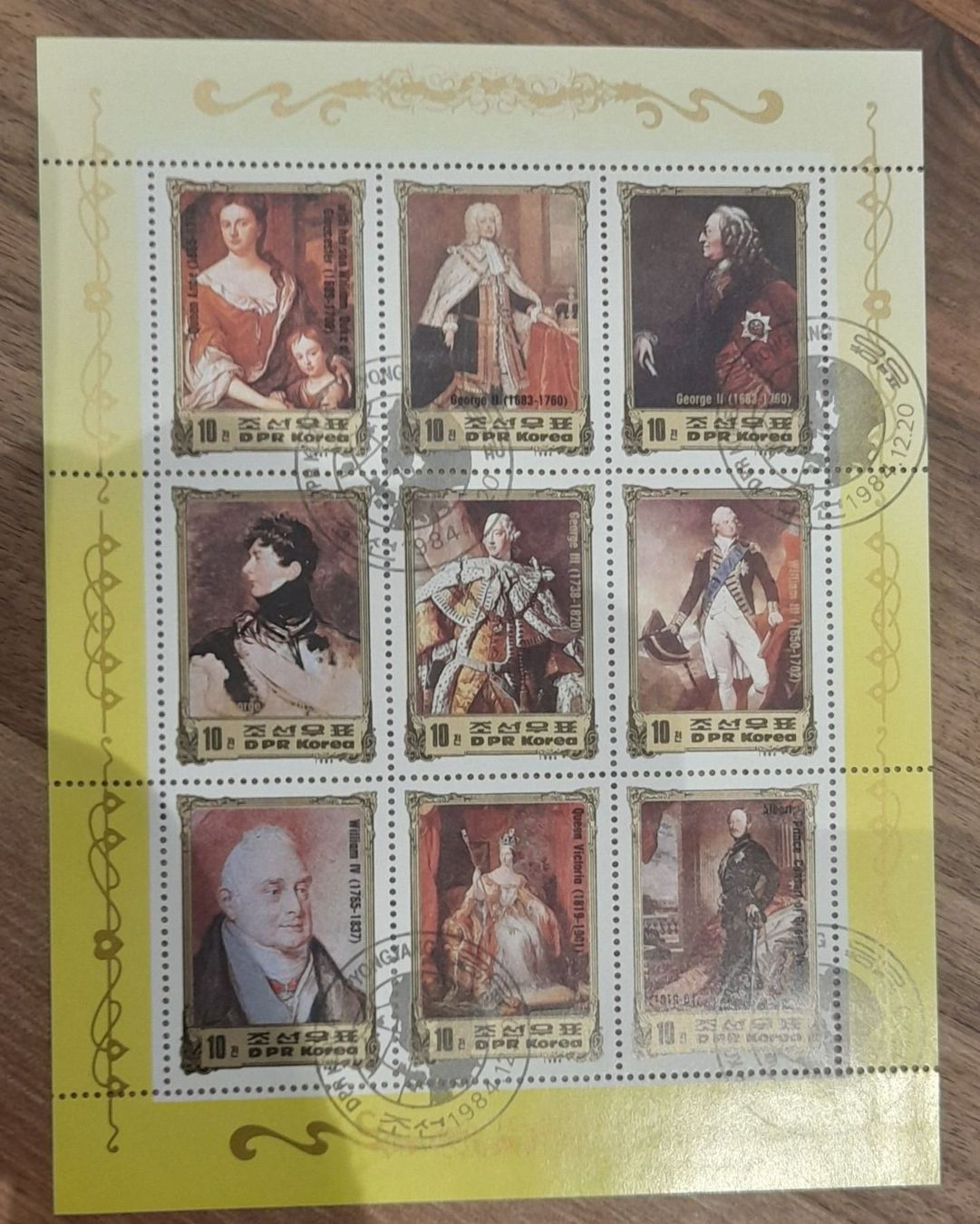 Alle Briefmarken: Korea Sonderblock – Gebraucht aus Balgach von SIMEON27