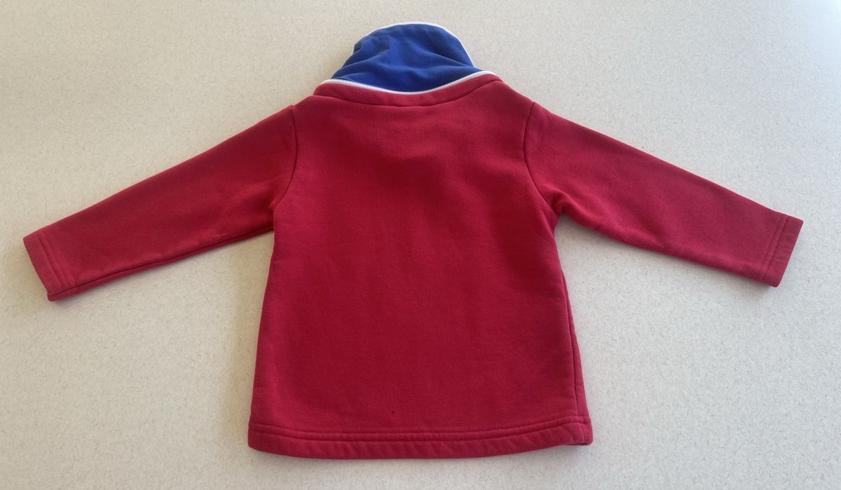 Maglioni & Felpe: Fleece Pullover mit Hamster Motiv | Grösse 92/98 | Rot – Usato da Zürich venduto da ama_w87k 1