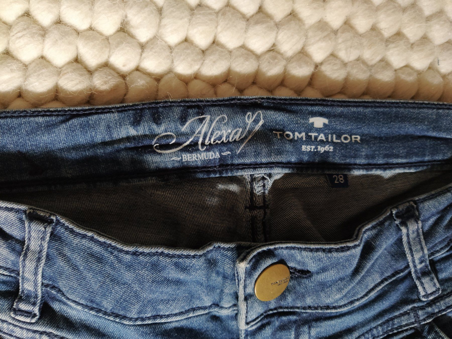 Tom Tailor Pantaloni: Short Bermudas Jeans Marke Tom Tailor – Usato da Chur venduto da Ronja777 2