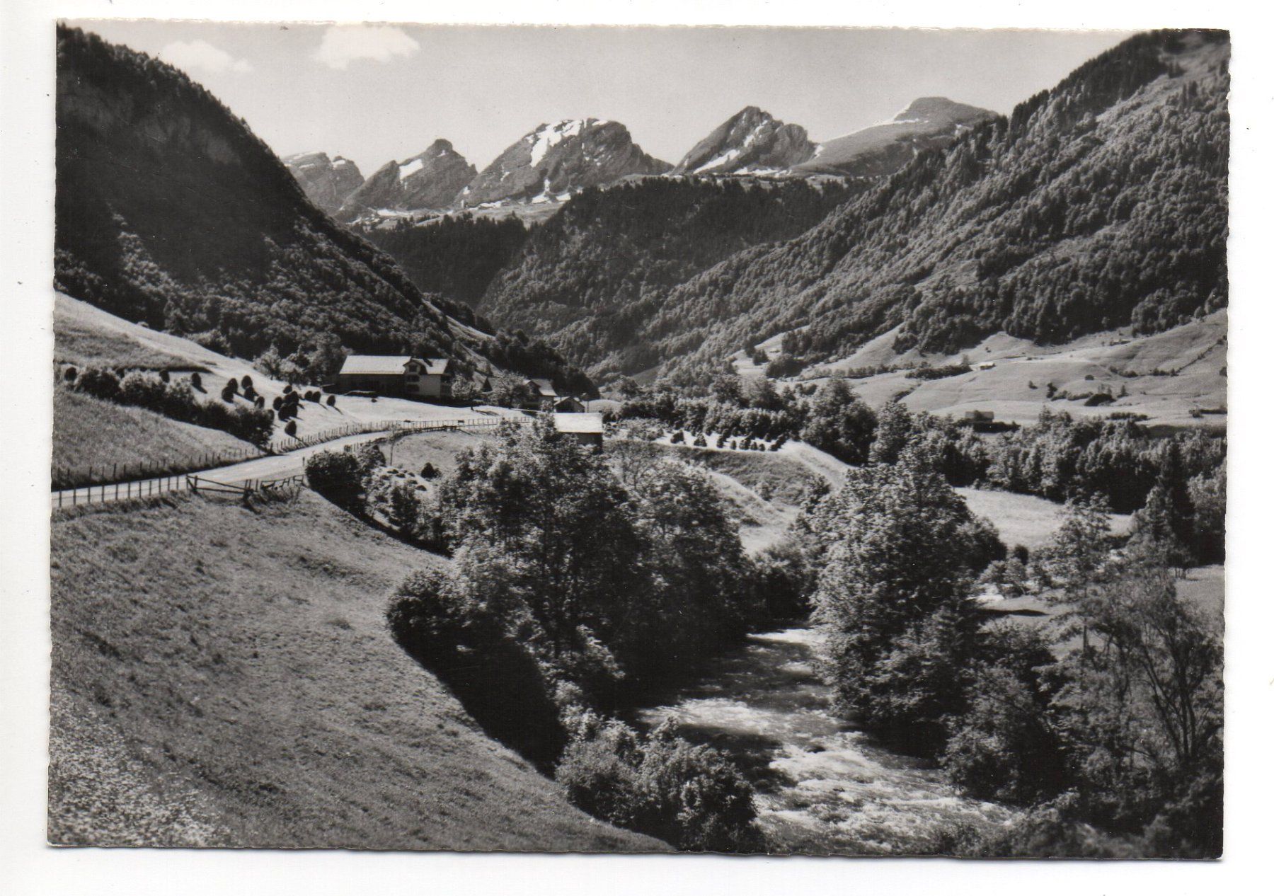 Cartoline postali: STEIN Toggenburg - Die Thur mit Churfirsten – Nuovo (secondo la descrizione) da Jona venduto da philajona