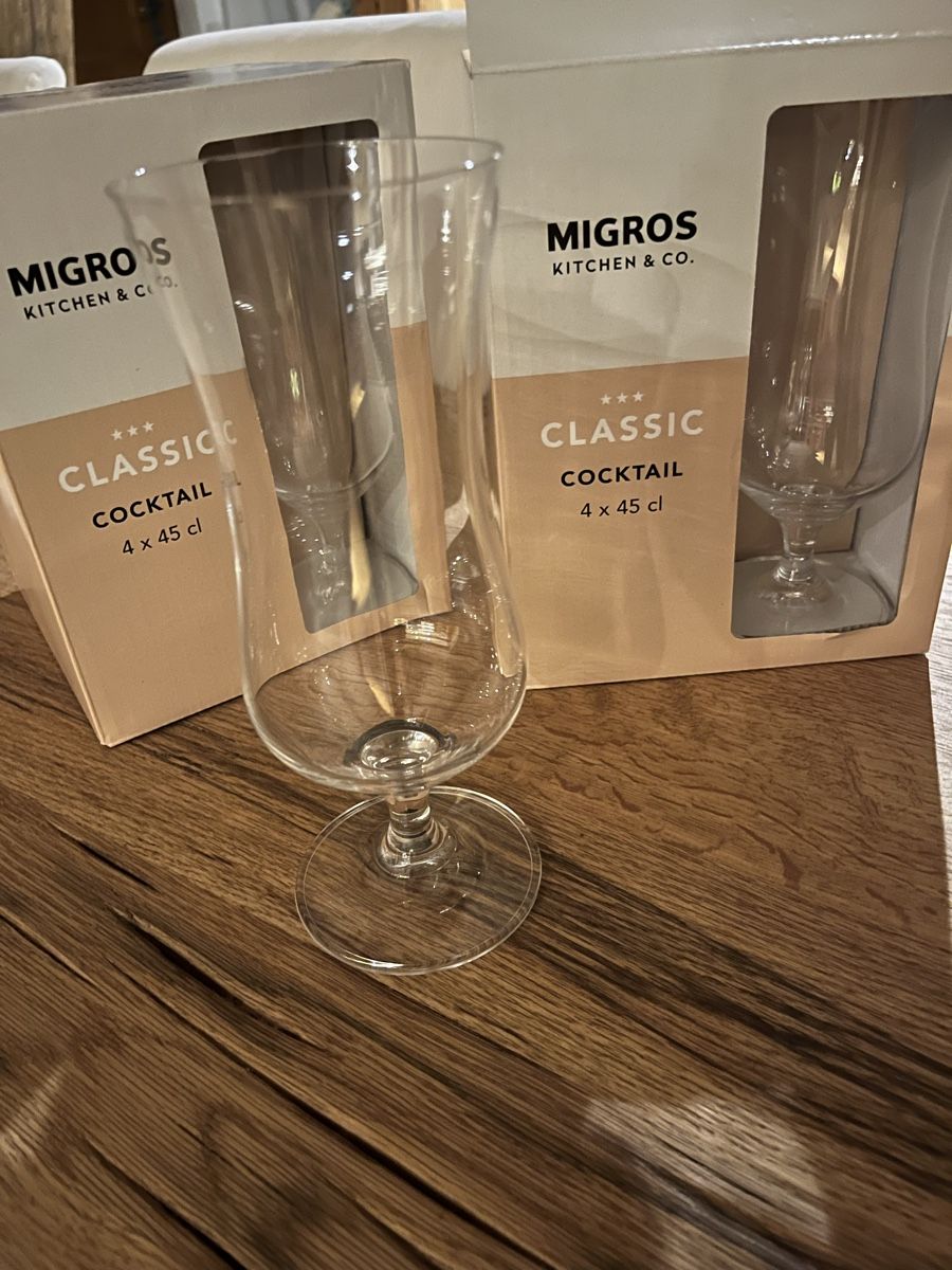 Bicchieri: 8 schöne Cocktail Gläser neu – Nuovo e nell'imballaggio originale da Rüdlingen venduto da Lichee 3