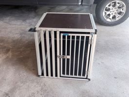 Hundetransportbox Aluminium für mittel Grosse Hunde