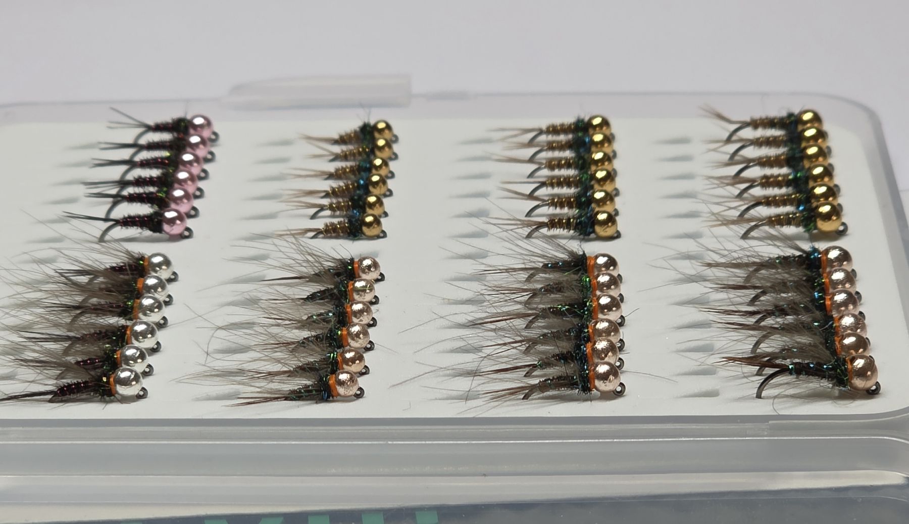 Esche: Box mit 48 Tungsten Nymphen – Nuovo (secondo la descrizione) da Degersheim venduto da HookedOnTheFly 3
