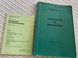 Schiesslehre/Schiessvorschrift für Infanterie Waffen