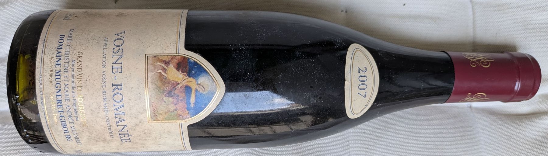 Vino: Vin Rouge Vosne-Romanée 2007 – Nuovo (secondo la descrizione) da yverdon les bains venduto da MonVideGrenier