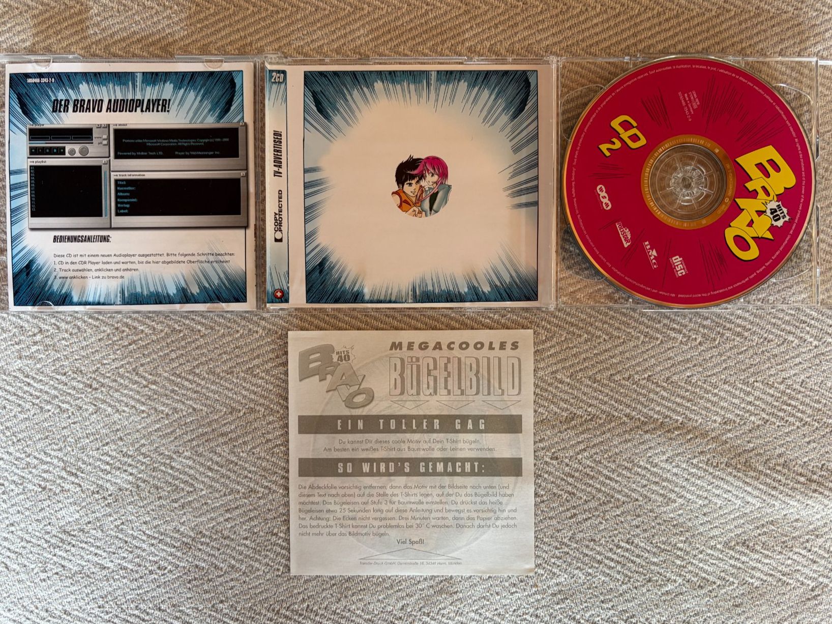 CD: BRAVO HITS Nr. 40 - mit Bügelbild – Usato da Aarberg venduto da umearocks 3