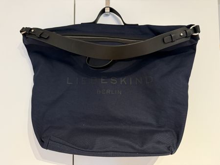 Liebeskind Berlin Stofftasche dunkelblau 