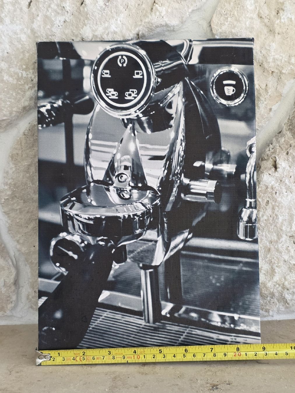 Foto & Immagini: Bild Kaffeemaschine Espresso Schwarzweiss – Usato da Rheinsulz venduto da Gilea 2