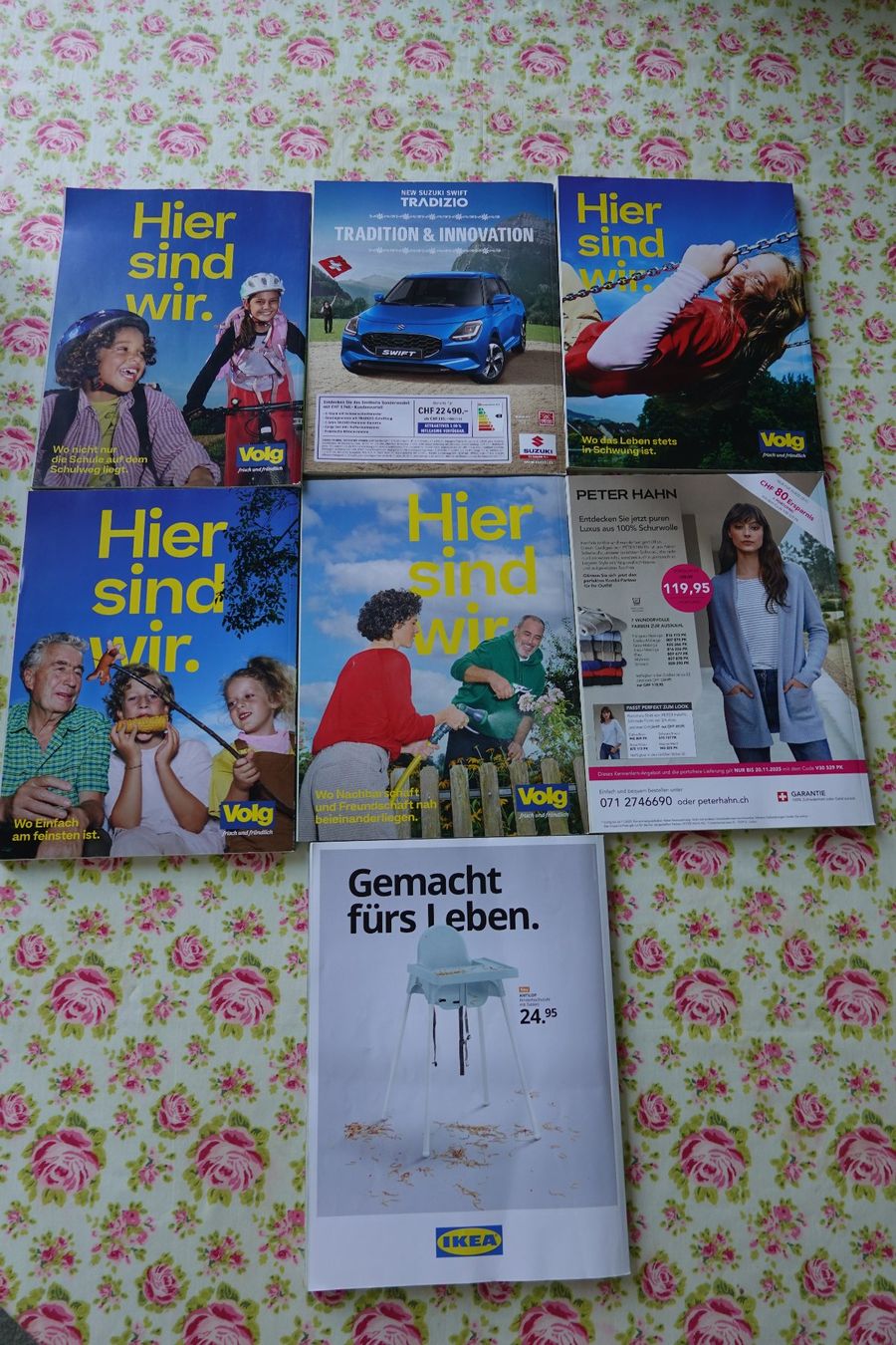 Riviste & Magazine: 7 Schweizer LandLiebe Magazine Schweiz 2025 Garten Kochen... – Usato da Jona venduto da simongarden 9