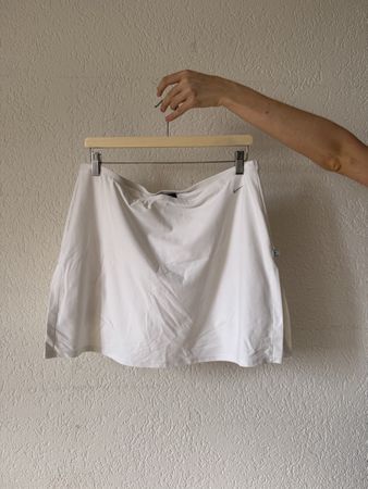 Nike White Tennis Skirt. Size XL