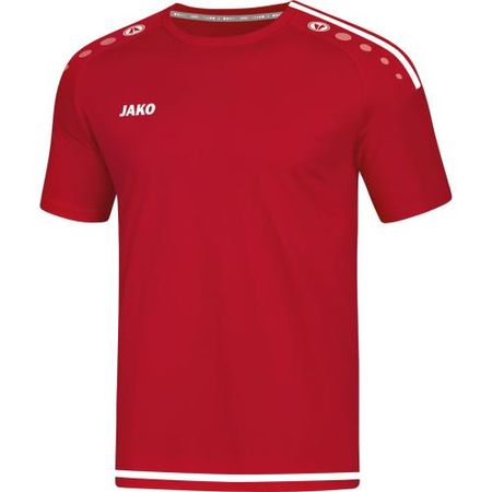Jako Trikot Striker 2.0 KA Gr.128 - chili rot/weiß