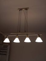 Lampada a sospensione moderna a 4 luci