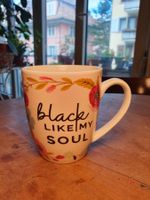Kaffeetasse Black Like My Soul