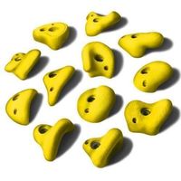 ALPIDEX 12 L Klettergriffe WILD YELLOW