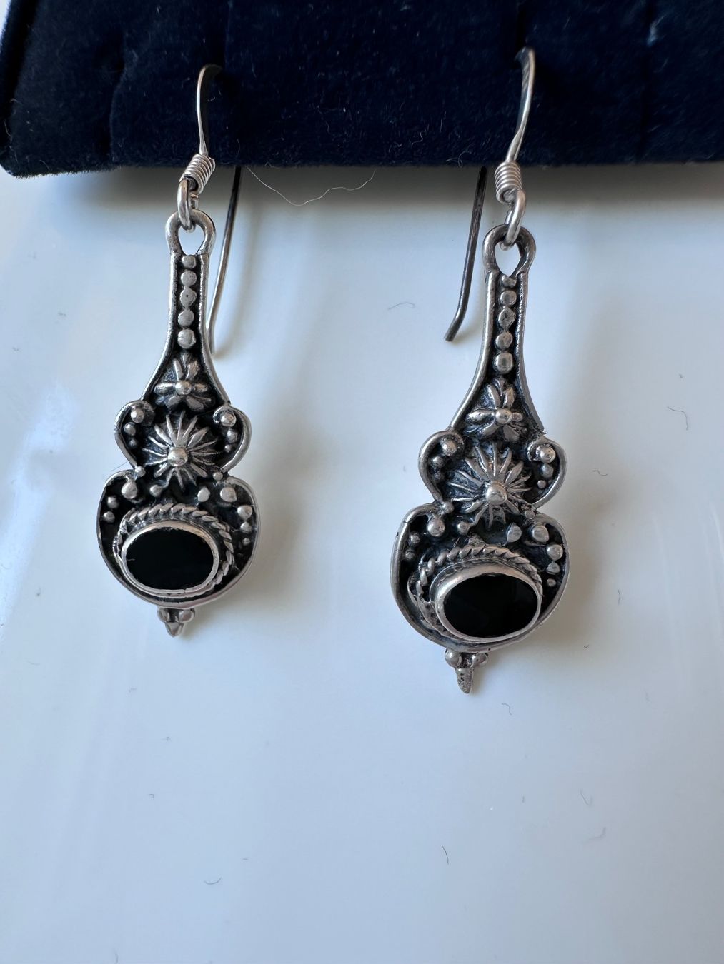 Orecchini pendenti & Orecchini a lobo: VINTAGE - Orecchini argento 925 – Usato da Agno venduto da Cosmogin1811