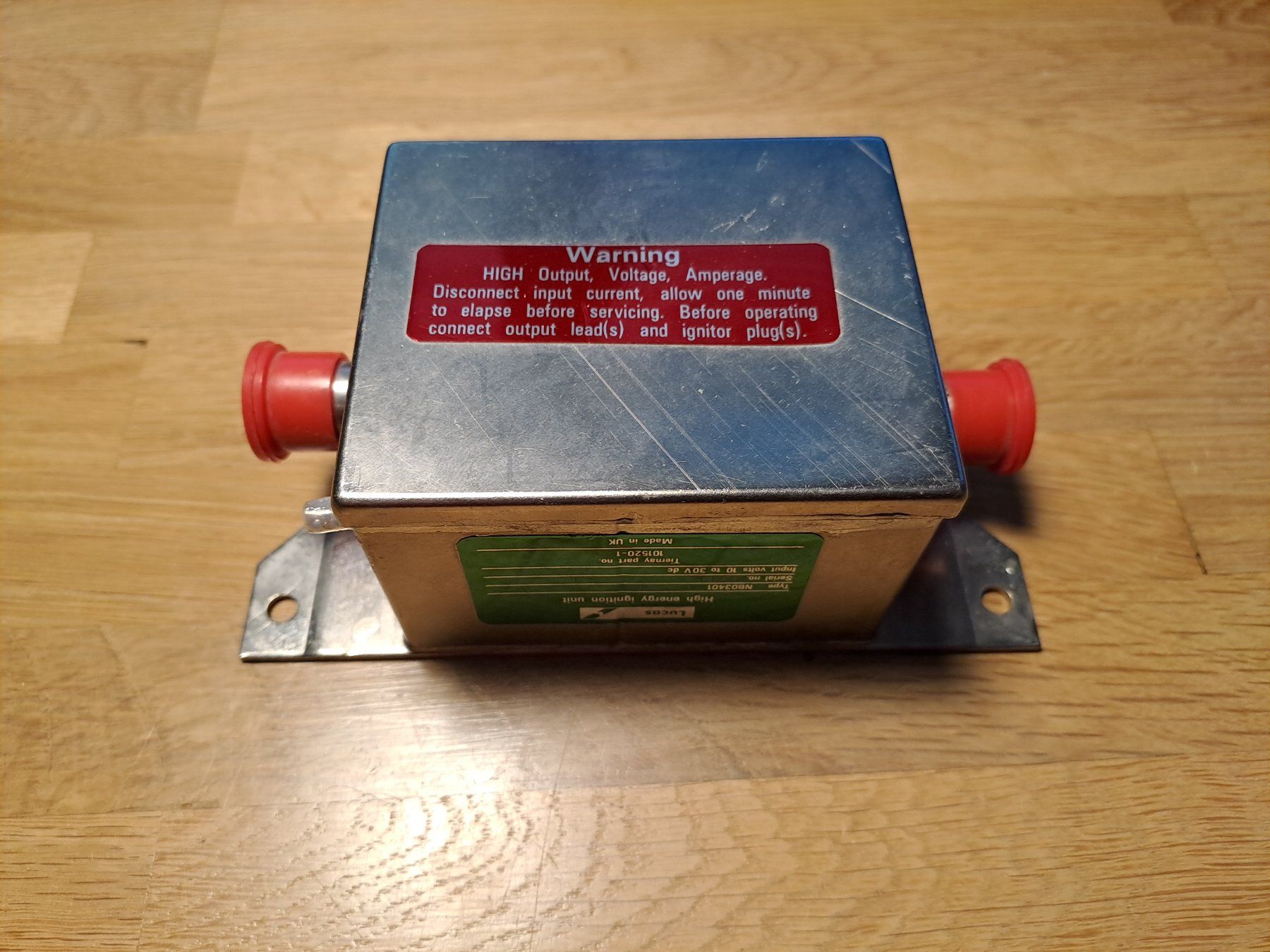 Componenti elettronici: Ignition Unit - Lucas P7710 - for Gasturbine Engines – Usato da Rieden AG venduto da Werkstattlaedeli 6