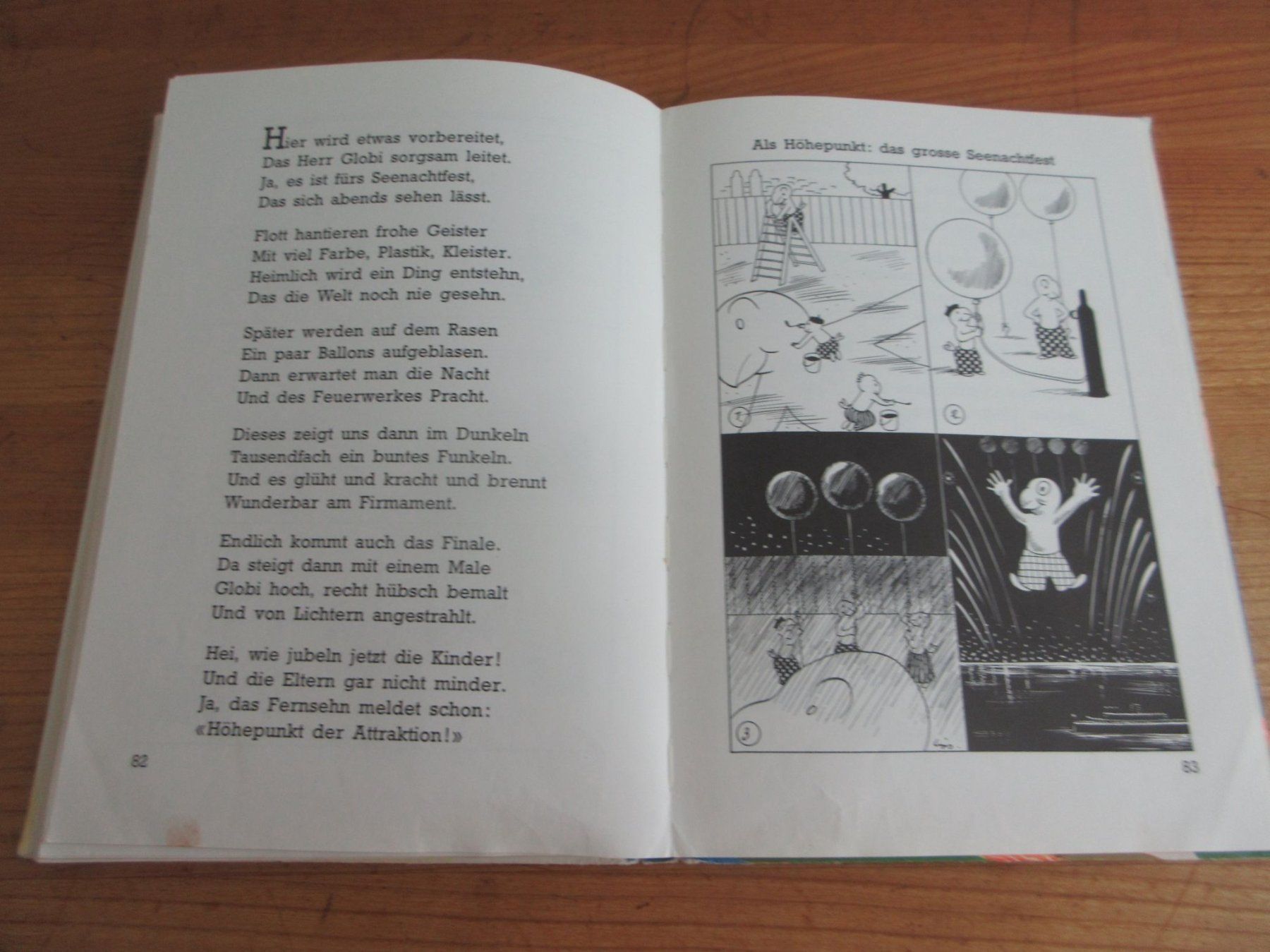 Libri: Globi, so ein Lausbub, 3. Auflage 1984, unbemalt – Usato da Binningen venduto da Oldfashion 6