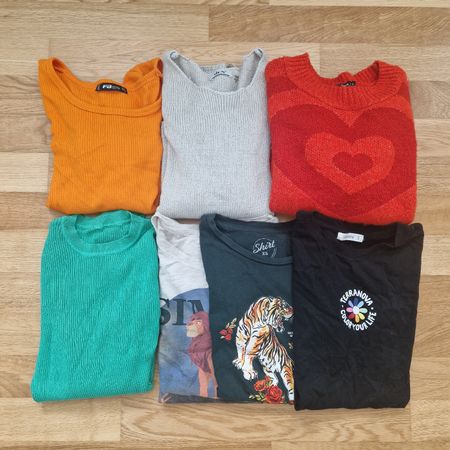 Kleiderpaket Gr. S Langarm T-shirt