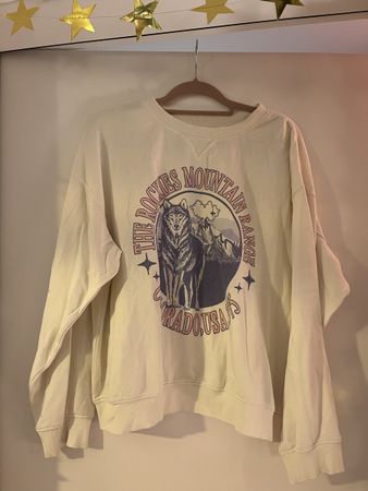 H&M Divided Pullover Sweater mit Wolf Print, Gr.l