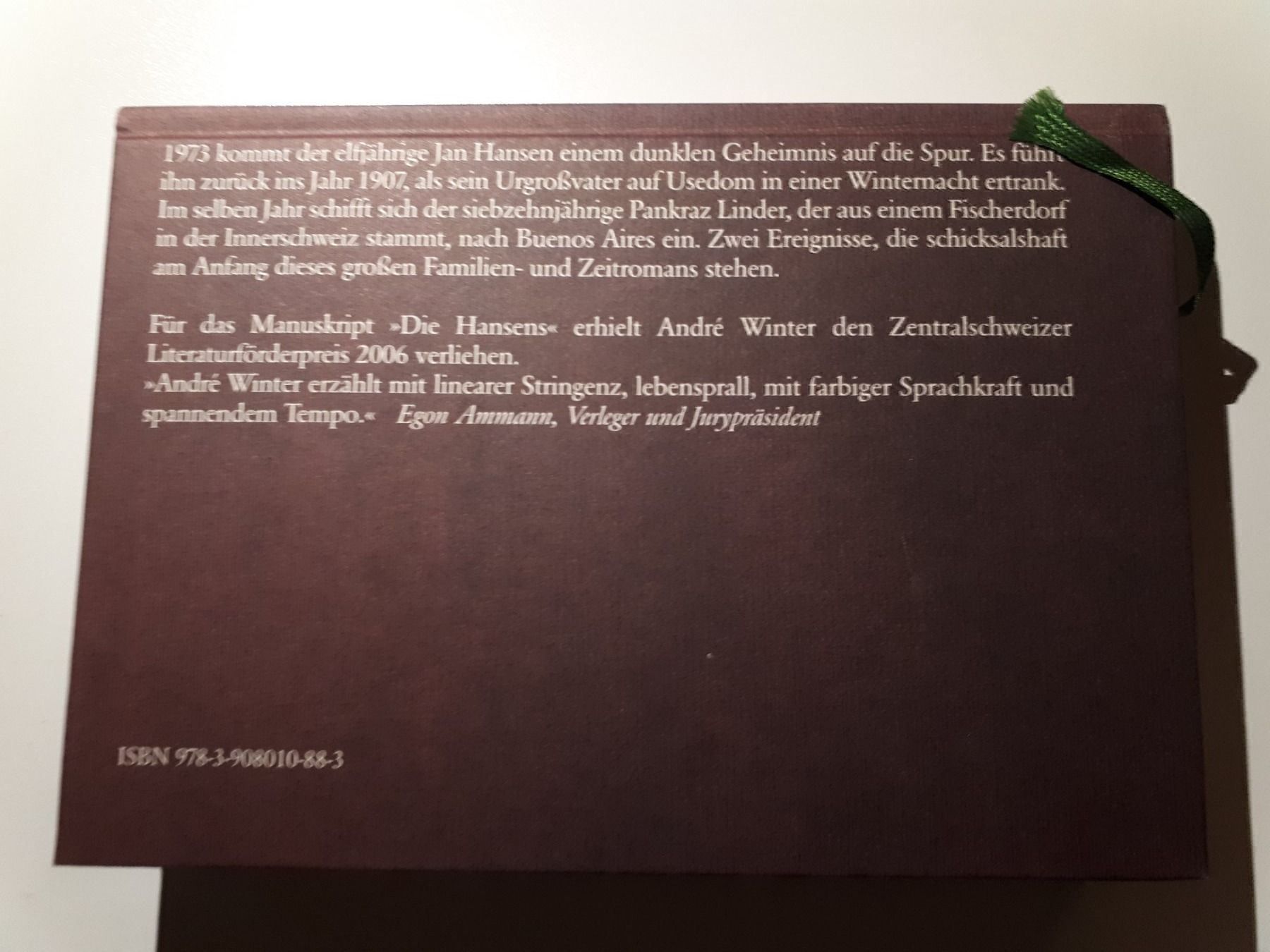 Libri: André Winter: Die Hansens – Usato da Dietikon venduto da Buchantiqdietikon 1