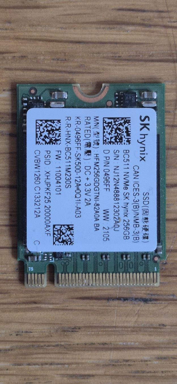 Dischi rigidi: 6 x M.2 SSD 256GB NvME Format 2230 – Usato da Heinrichswil venduto da LottazComputer 1
