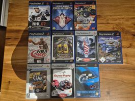 PS2 Spiele 10 Stück #004