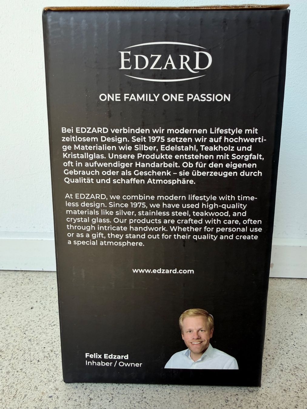 Sonstiges: Edzard Flaschenkühler Nebraska – Neu und originalverpackt aus Zürich von Cia91 3