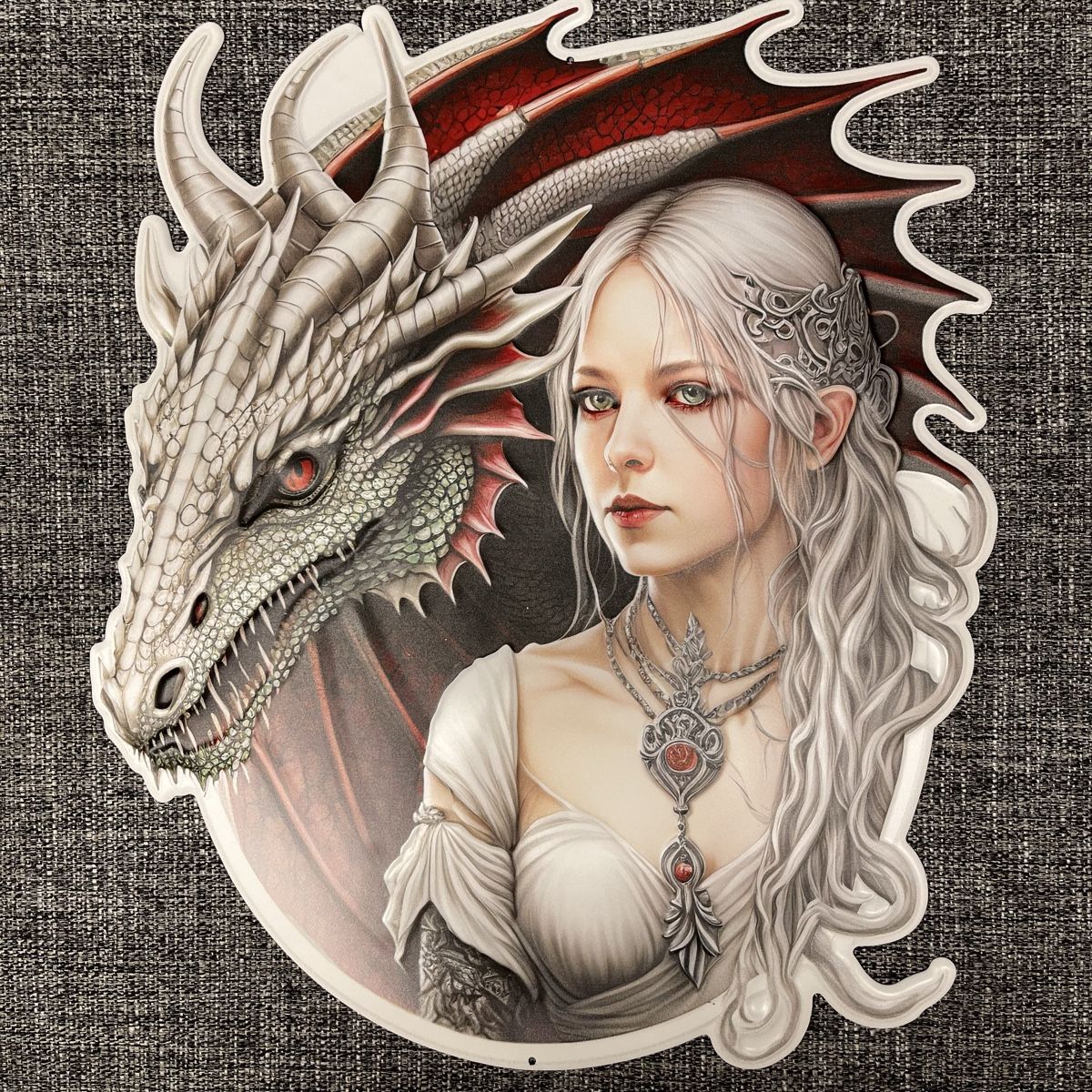 Insegne: Dragon Fantasy Metal Art Schild – Nuovo (secondo la descrizione) da Schwyz venduto da rs-trend