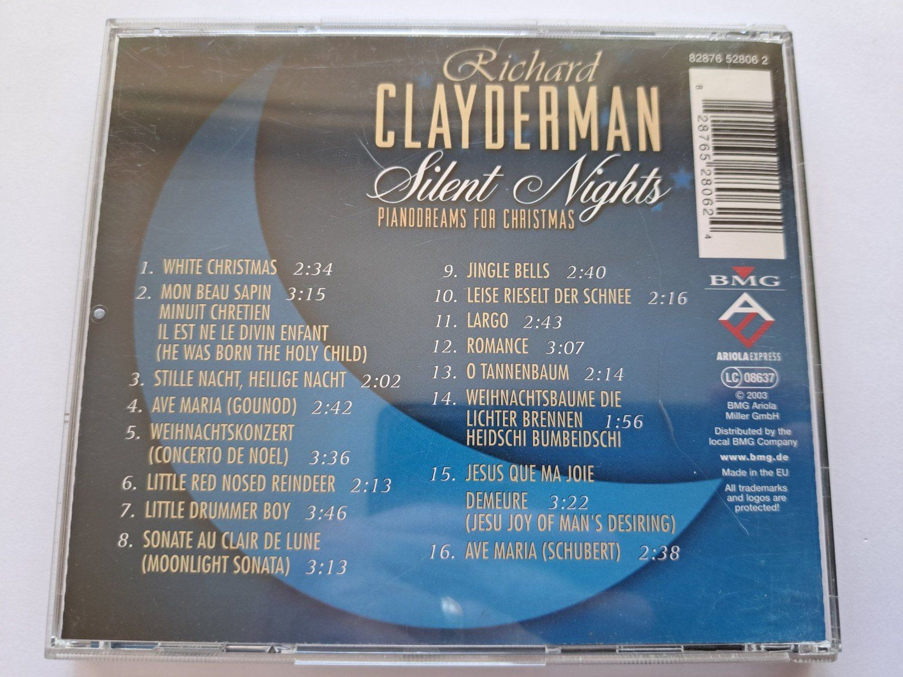 CD: Cd Richard Clayderman - Silent Nights  – Usato da Pully venduto da bro_n52j 1