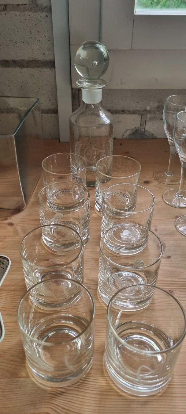 Glasi Hergiswil Bicchieri: Whiskey-Glaser-Set Glasi Hergiswil – Usato da Derendingen venduto da Rider3 1