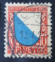 Pro Juventute Briefmarke, Helvetia, Schweiz 1920, Zürich