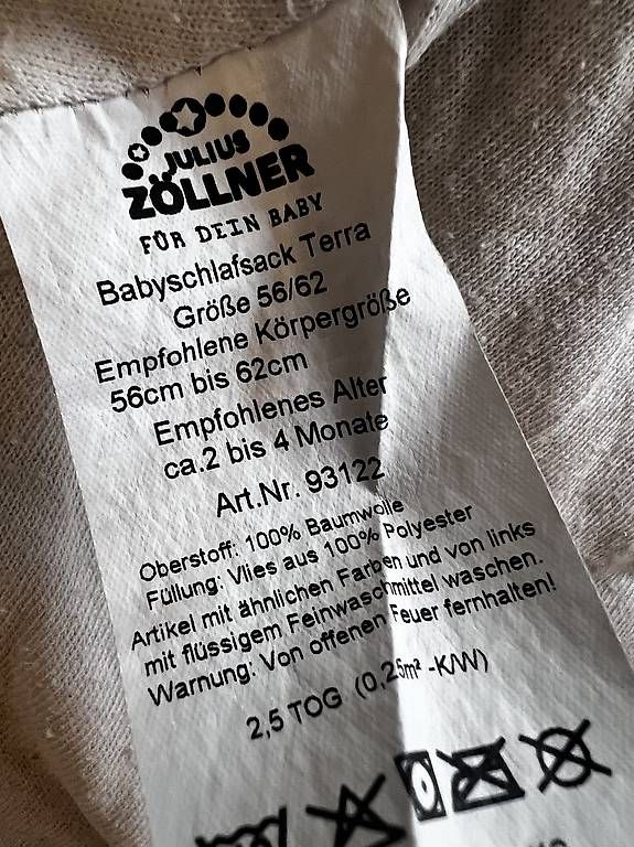 Sacchi a pelo: Baby Schlafsack Julius Zöllner  – Usato da Rothenburg venduto da Isopot 3